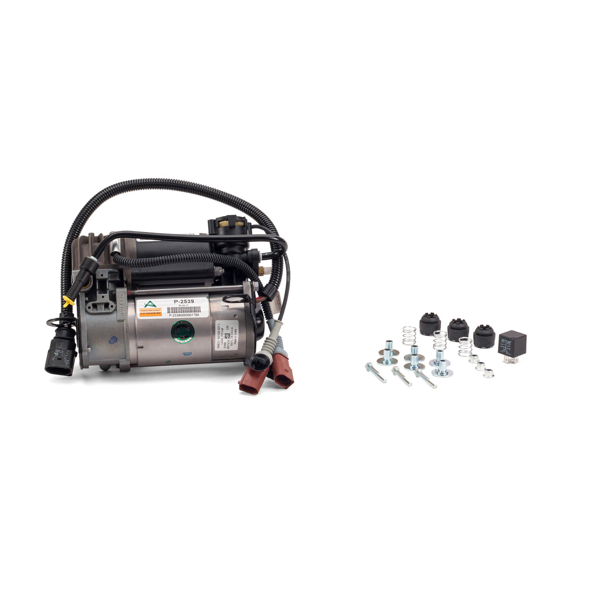 Arnott P-2539 WABCO OES Air Suspension Compressor Audi A8 Quattro (D3) w/V8 Gas Engine only