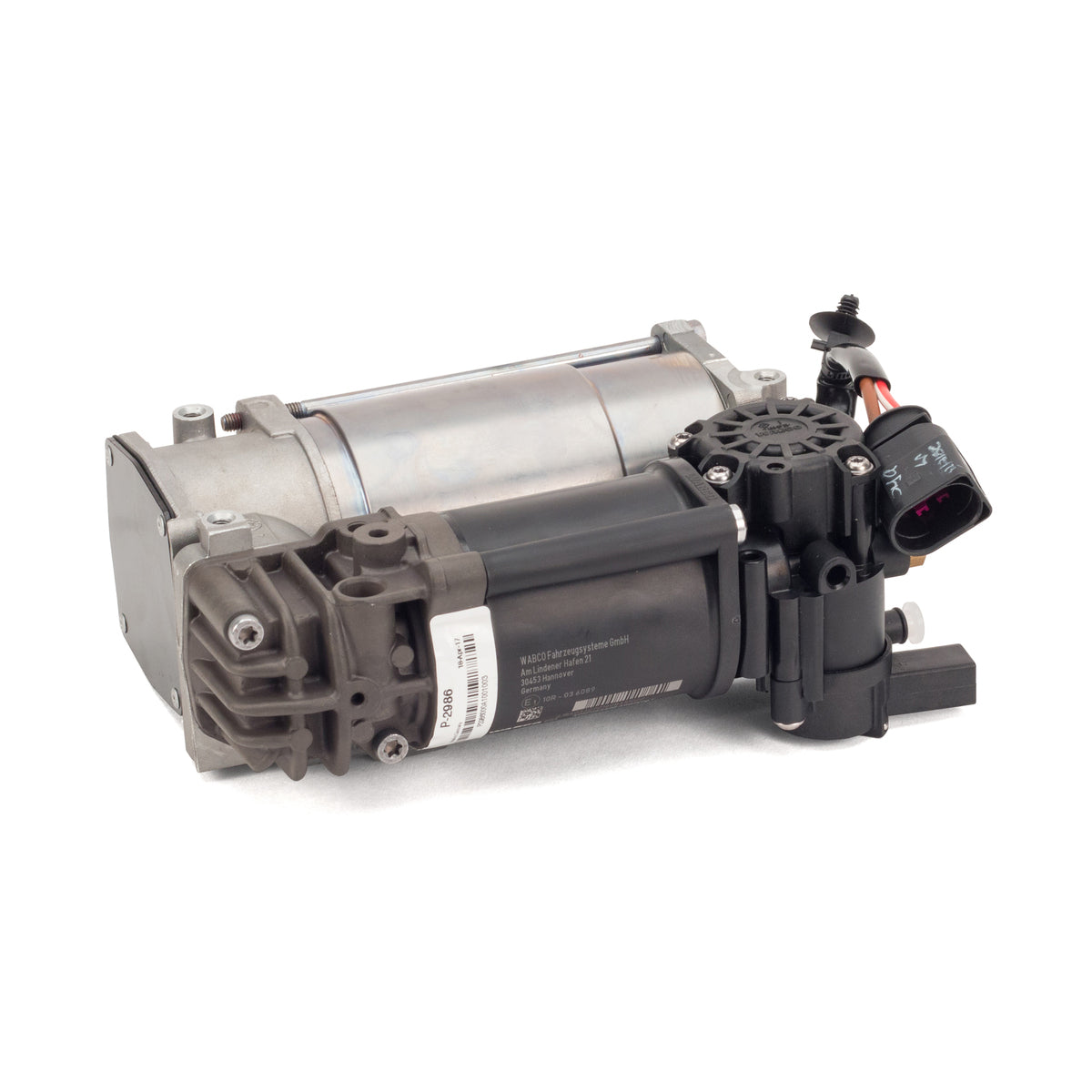 Arnott P-2986 WABCO OES Air Suspension Compressor Audi A8 Quattro