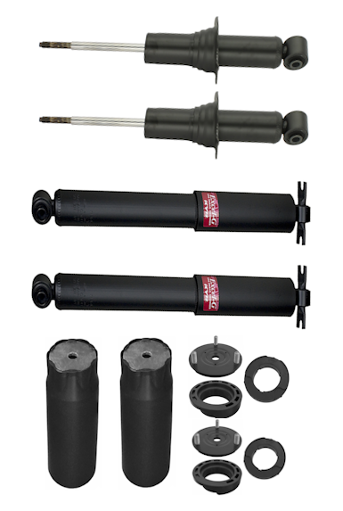 Chevrolet Colorado, GMC Canyon, KYB Excel-G Front and Rear Complete Kit