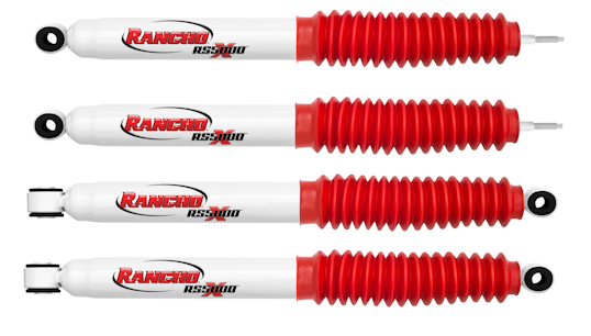 F-250 Superduty RS5000X Complete Set Front and Rear Shock Absorbers Set