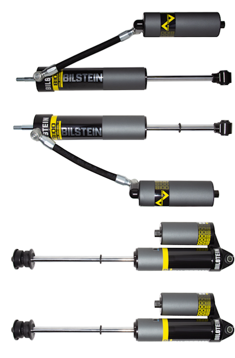 Ram 2500 Bilstein B8 8100 Complete Set Front Left, Front Right, Rear Shocks
