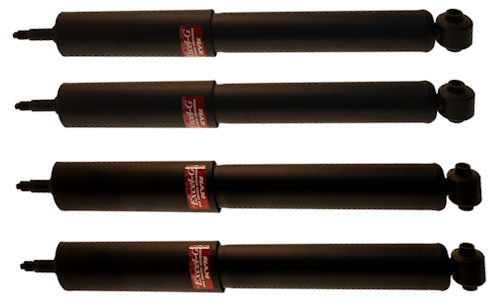 Ram 2500 KYB Excel G Complete Set Front and Rear Shock Absorbers
