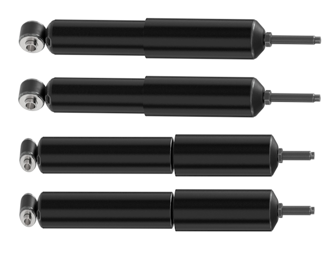 Ram 2500 (RWD) Monroe Reflex  Light Truck Shock Absorbers Complete Set Front and Rear