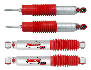 GMC Sierra 3500 Rancho 9000XL Complete Set Front and Rear Shocks
