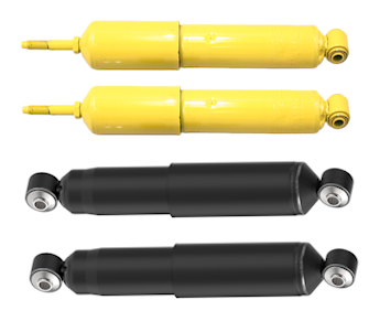 GMC Sierra 3500 (4WD) Complete Set Monroe Gas-Magnum Front and Rear Shocks