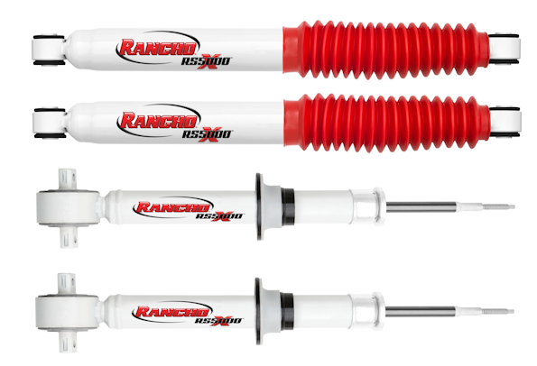 2014 RS5000X  Ford F-150 (RWD) Rancho Front Strut and Rear Shocks Set