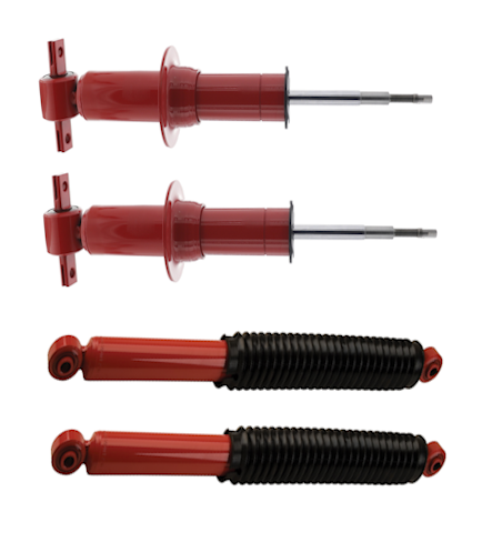 GMC Yukon  KYB MonoMax Gas-A-Just Complete Set Front Struts and Rear Shocks