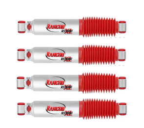 Jeep TJ Rancho Complete Set  RS5000X Front and Rear Shocks