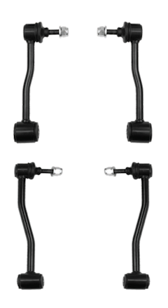 Jeep Gladiator Bushing Rancho Complete Set Front and Rear  Stabilizer Bar Link Kit