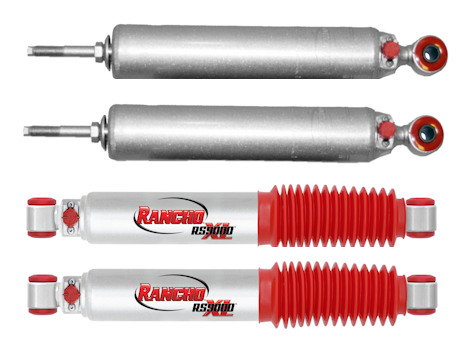 Ford F-250 Superduty  RS9000XL Complete Set Front and Rear Shock Absorbers