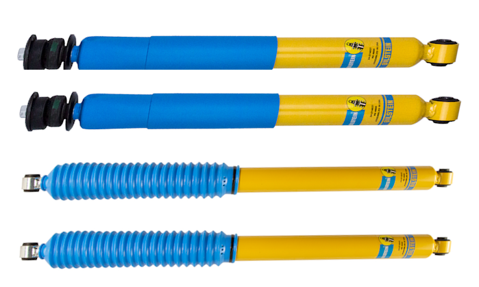 Chevrolet Colorado/GMC Canyon Bilstein Front and Rear 4600 Heavy Duty (B6) Shock Absorbers Set