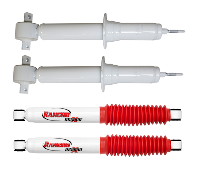 Chevrolet Silverado-1500 Rancho RS5000X Complete Set Front Struts  and Rear Shocks