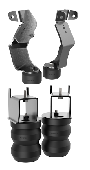 Timbren SES FF150F and FR1504D F150, LINCOLN MARK LT (4WD) Suspension Enhancement System