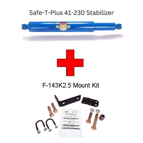 Safe-T-Plus 41-230 Stabilizer and F-143K2.5 Mount Kit
