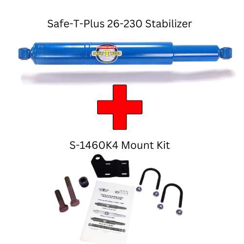 SafeTPlus 26230 Stabilizer and S1460K4 Mount Kit ShockWarehouse