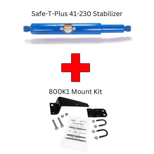 SafeTPlus 41230 Stabilizer and JD800K1 Mount Kit ShockWarehouse