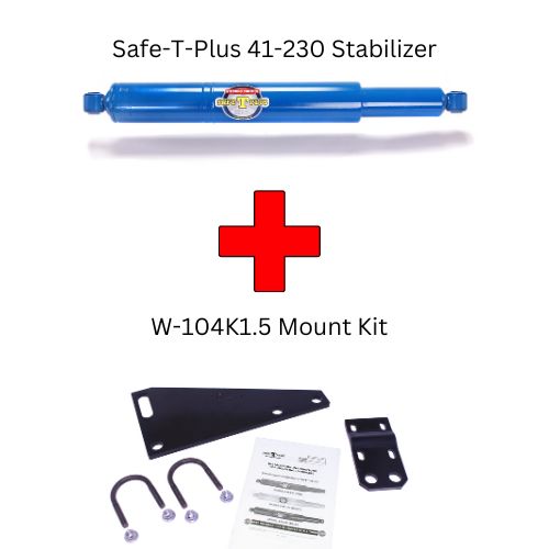 Safe-T-Plus 41-230 Stabilizer and W-104K1.5 Mount Kit