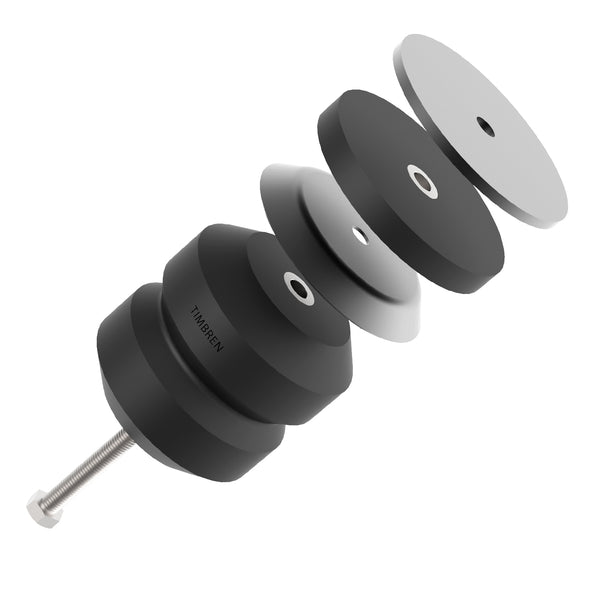 Timbren ABSFRRGR Rear Active Off-Road Bumpstops 3000 lb Overload Spring