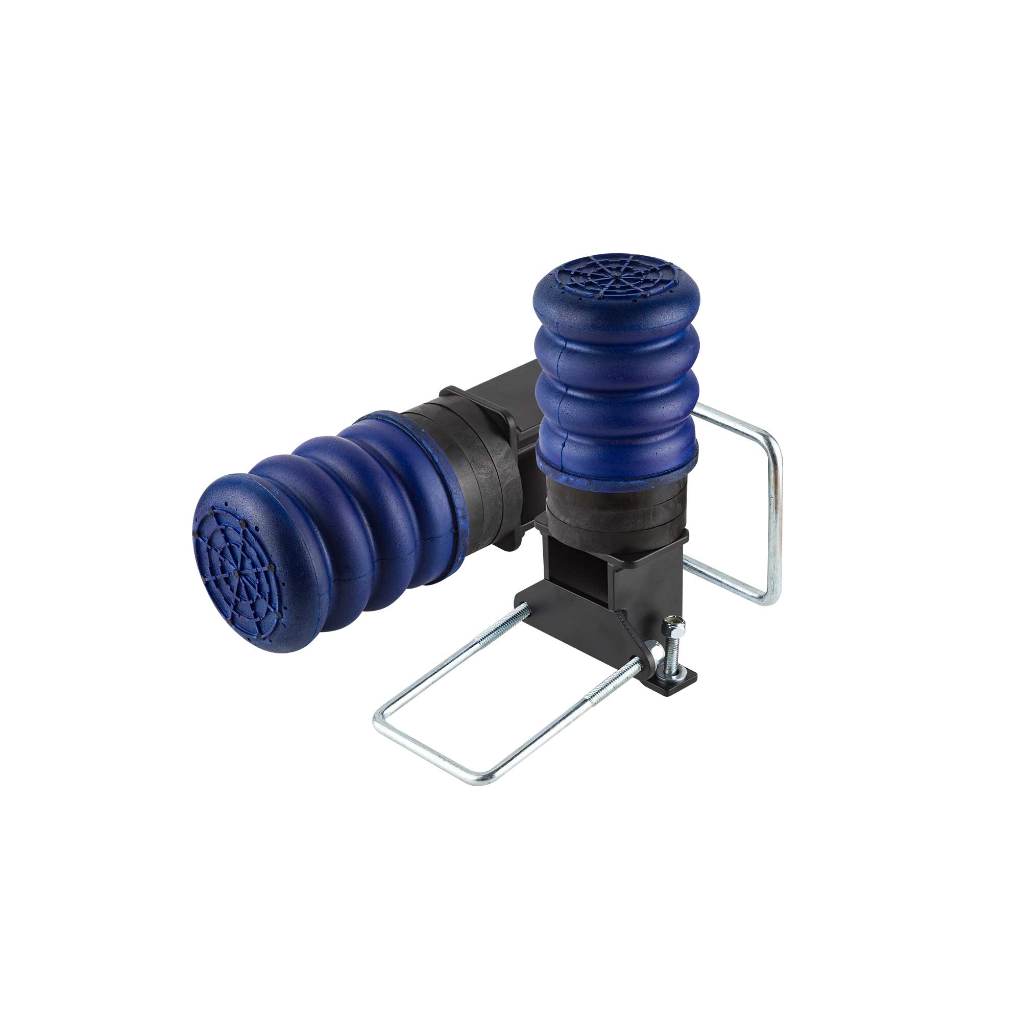 SuperSprings TSS-106-40 Trailer Sumosprings Trailer Axle, GAWR: 2000-5000 (Spring-Under Axle Configuration) - Includes line relocation bracket