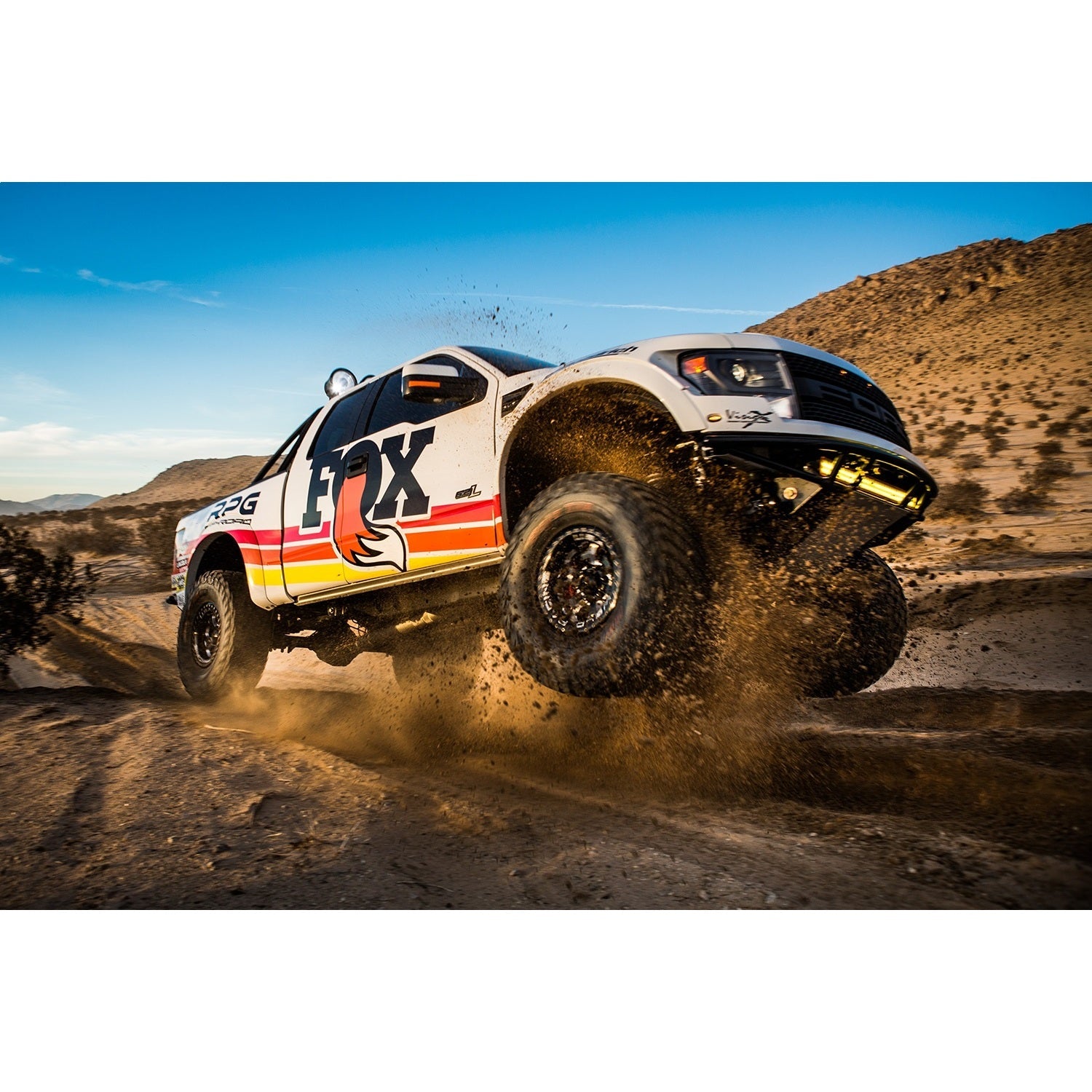 FOX 883-02-046 Front 3.0 Factory Series Coil-over Internal Bypass Ford Raptor 4WD 0-2 Inch Lift