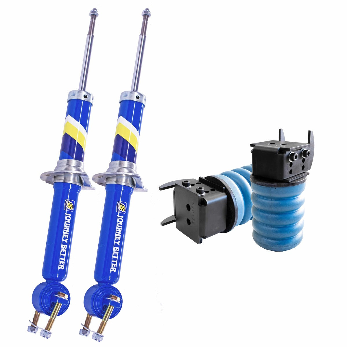 SuperSprings JBS-101-01 Front and Rear 2" Leveling Kit