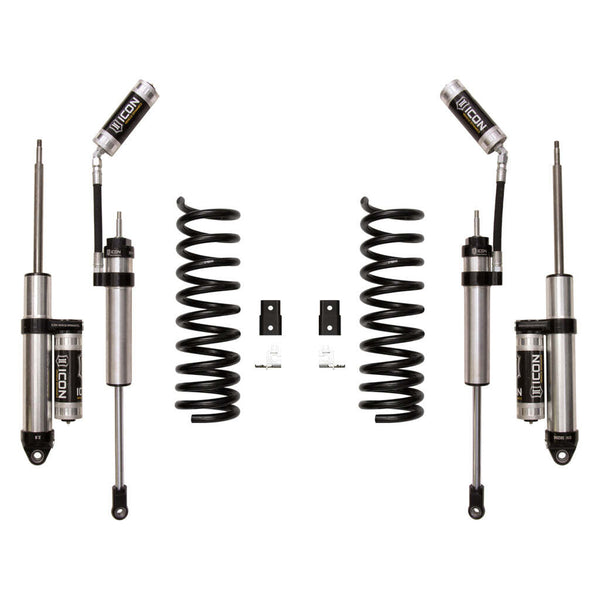 ICON K212542A Stage 2 Suspension System w/ OEM Air Ride Ram 2500 4WD 2.5" Lift