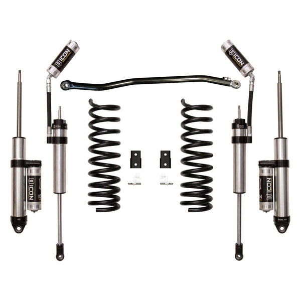 ICON K212543A Stage 3 Suspension System w/ OEM Air Ride Ram 2500 4WD 2.5" Lift