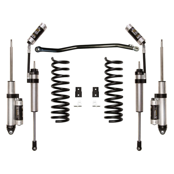 ICON K212544A Stage 4 Suspension System w/ OEM Air Ride Ram 2500 4WD 2.5" Lift