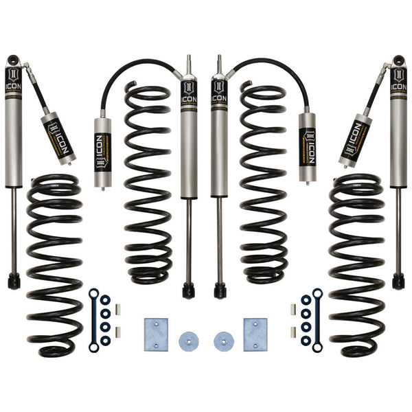 ICON K22002 Stage 2 Suspension System Jeep JK Wrangler 3" Lift