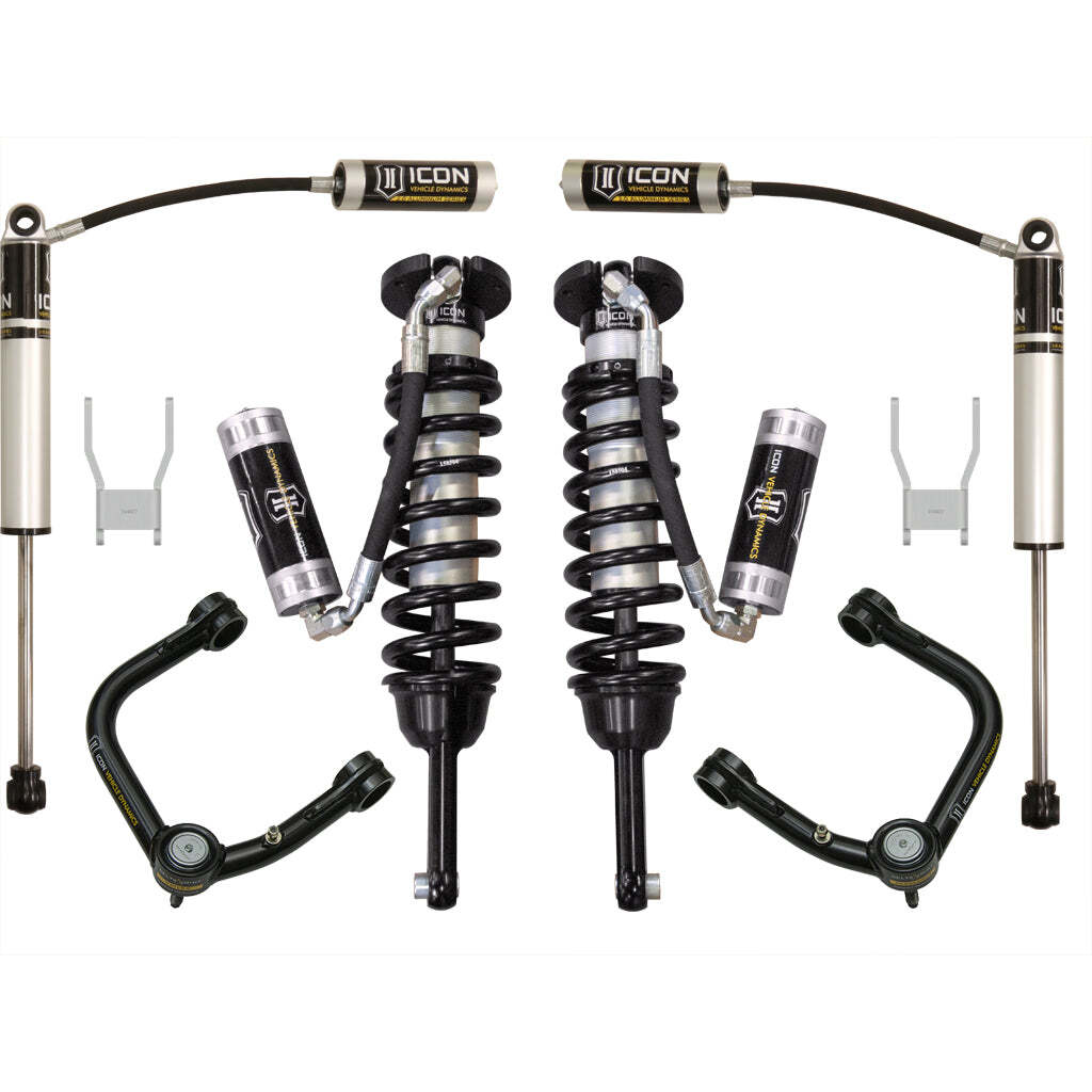 ICON K53139T Stage 4 Suspension System Tubular UCA Toyota Hilux 0-3" Lift