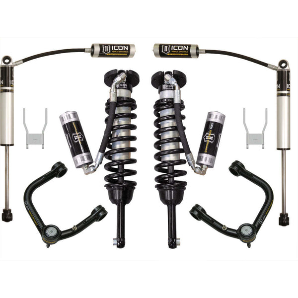 ICON K53139T Stage 4 Suspension System Tubular UCA Toyota Hilux 0-3" Lift