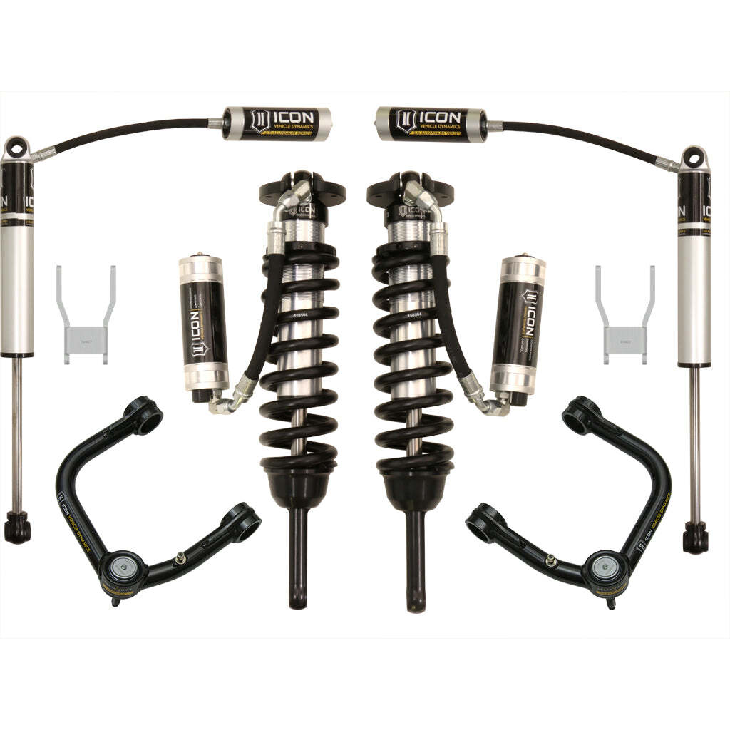 ICON K53140T Stage 5 Suspension System Tubular UCA Toyota Hilux 0-3" Lift
