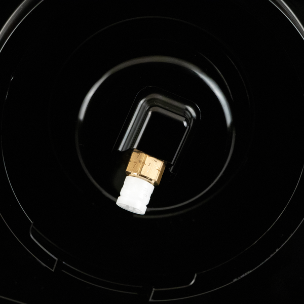 Close up of air connector