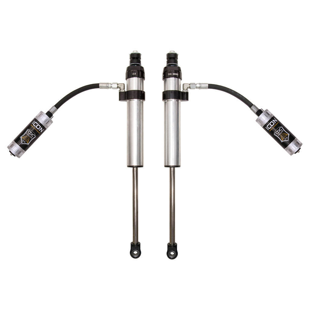 ICON 217800CP Ram 2500/3500 HD 2.5" Lift Front 2.5 VS Remote/CDCV Shocks Pair