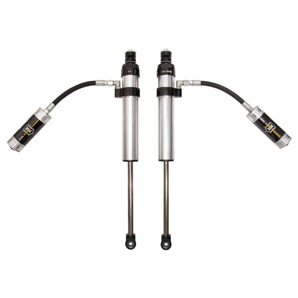ICON 27840P Jeep JK Wrangler 4.5" Lift Front 2.5 VS Remote Res Shocks Pair