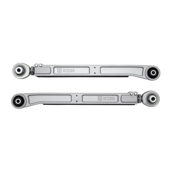 ICON 22063 Jeep JT Gladiator Rear Adjustable Billet Lower Link Kit