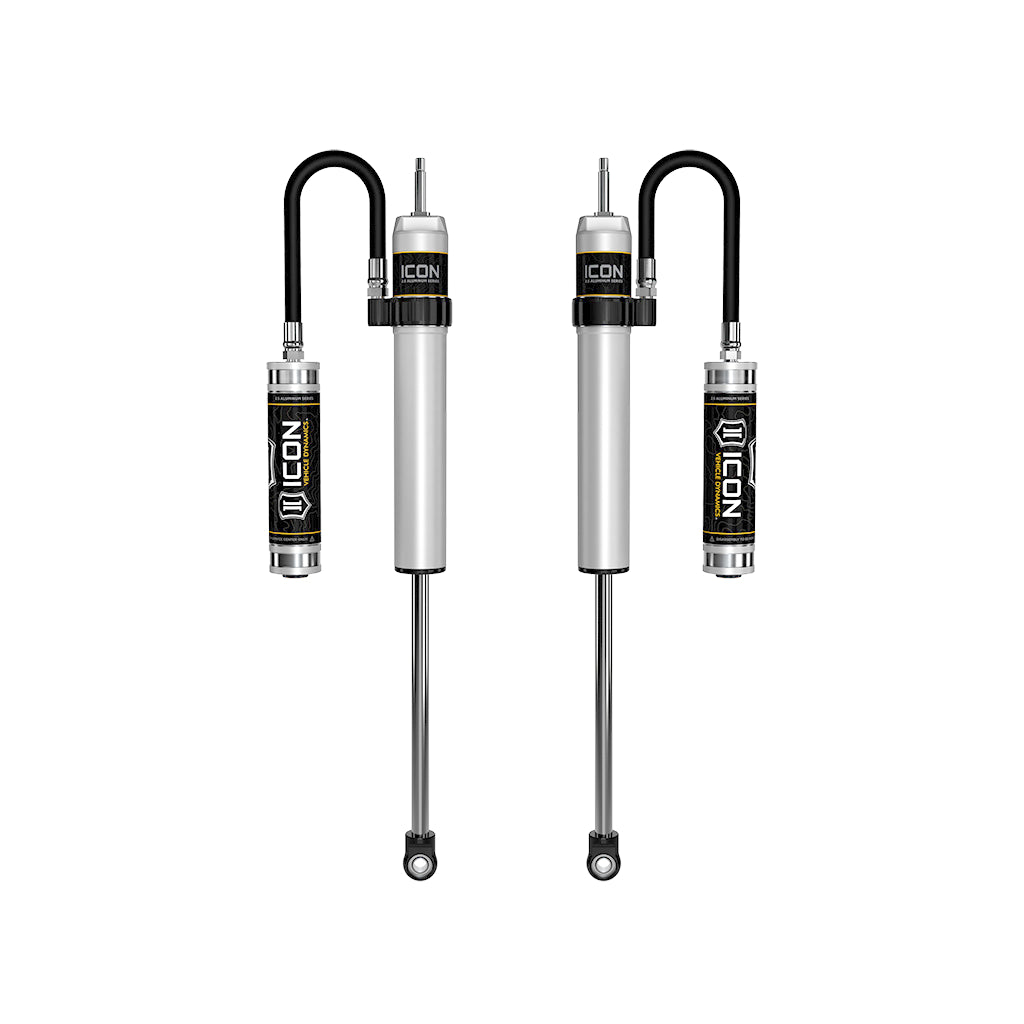 ICON 217810P Ram 2500/3500 HD 4.5" Lift Front 2.5 VS Remote Res Shocks Pair
