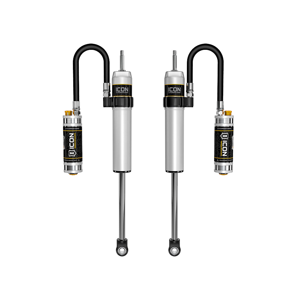 ICON 27820CP Jeep JK Wrangler 3" Lift Front 2.5 VS Remote/CDCV Shocks Pair