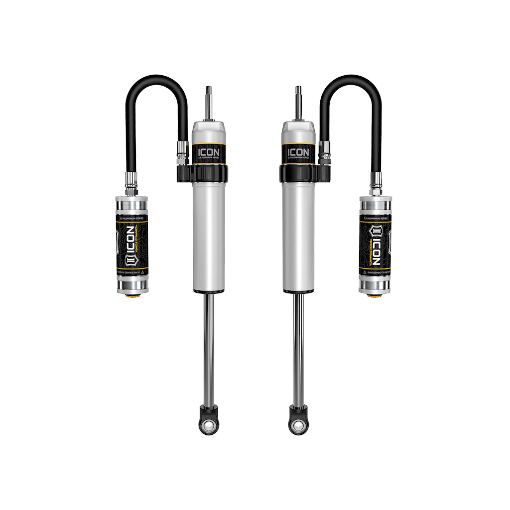 ICON 77832P GM 2500/3500 HD 0-2" Lift Front Ext Travel 2.5 VS RR Shocks Pair