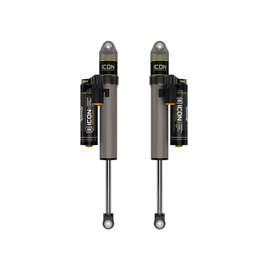 ICON 37705EP Ford F250/F350 SD 4WD 0-3" Lift Rear 2.5 VS PB/CDEV Shocks Pair