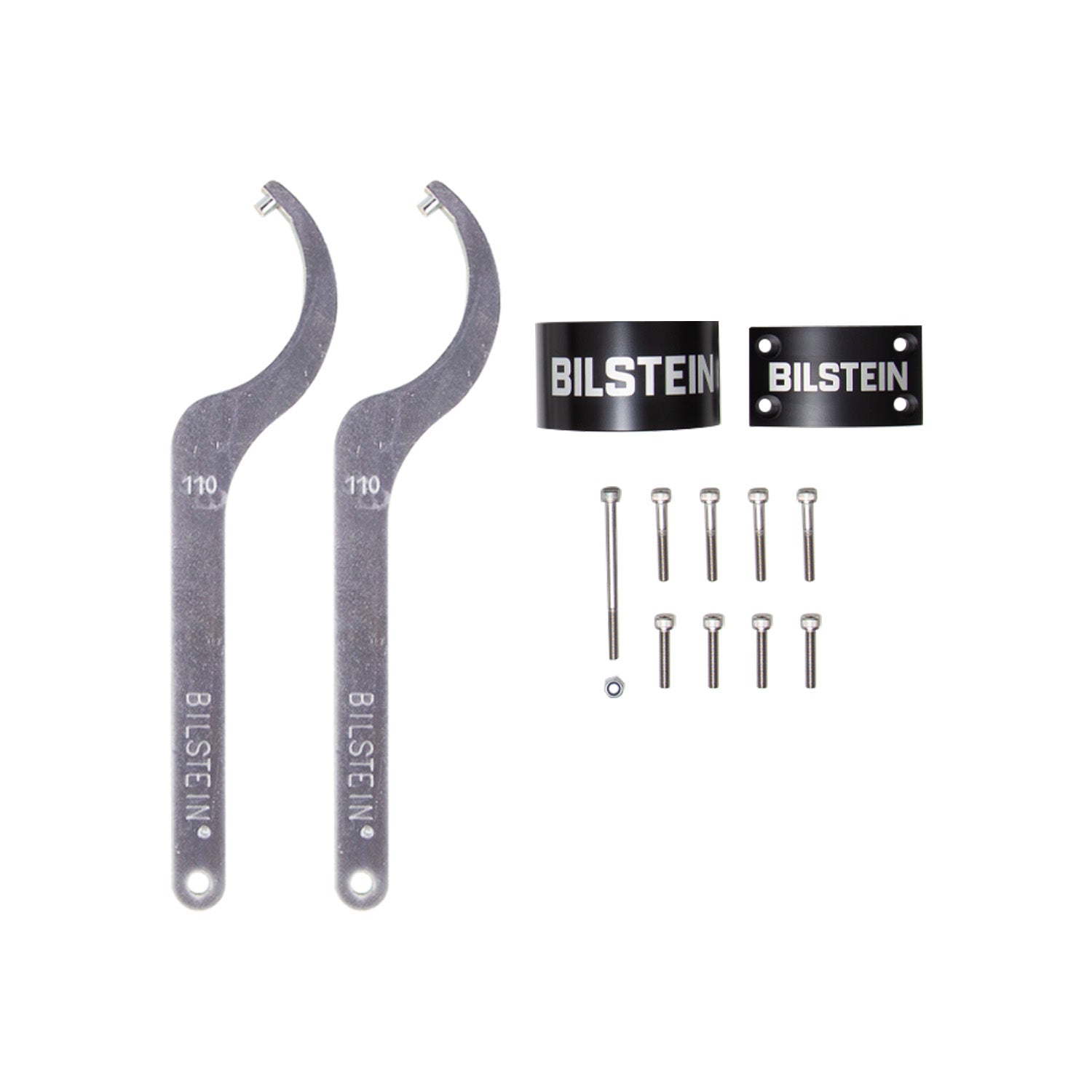 Bilstein 41-327890 Black Hawk Powersports Shock and Coil Spring Assembly Polaris RZR Turbo S