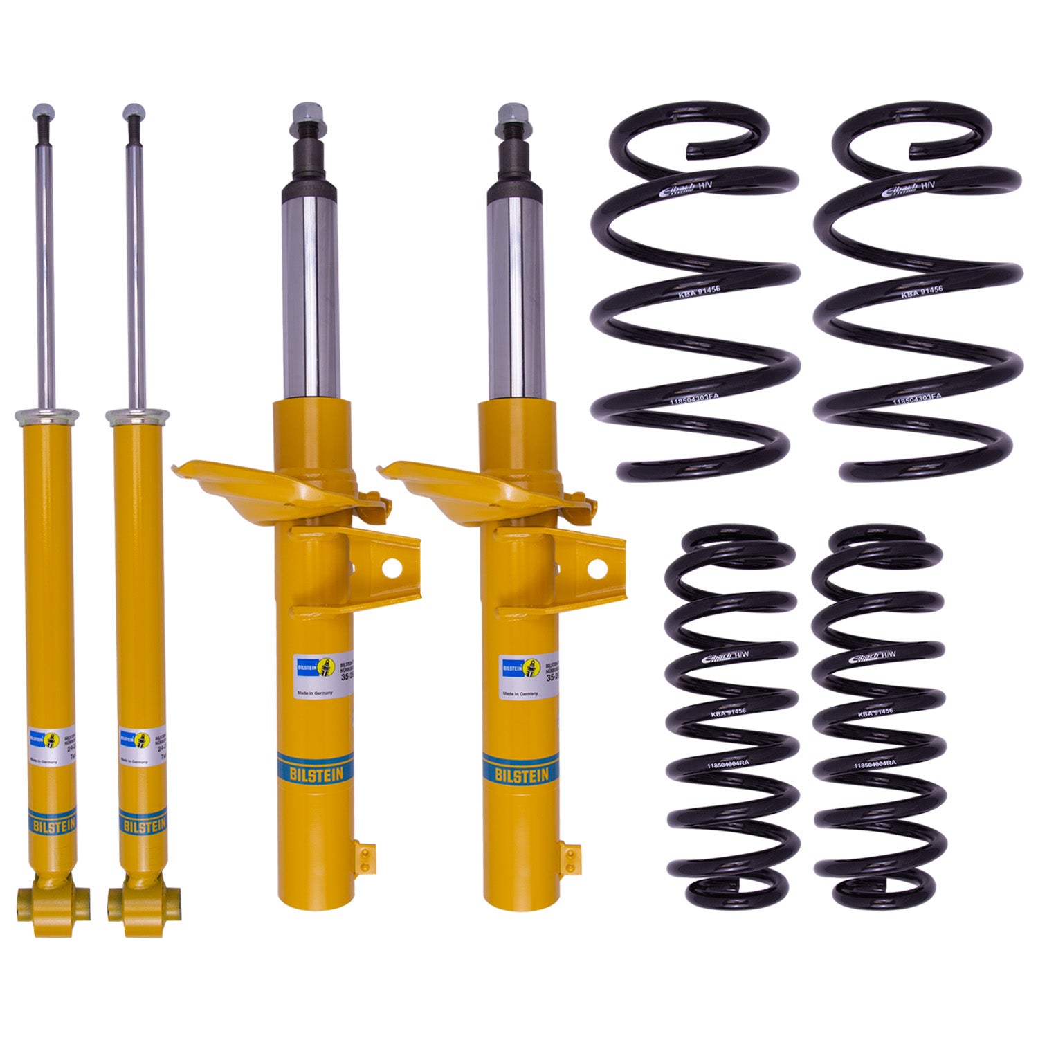 Bilstein 46-276001 Front and Rear B12 (Pro-Kit) Suspension Kit Volkswagen Tiguan