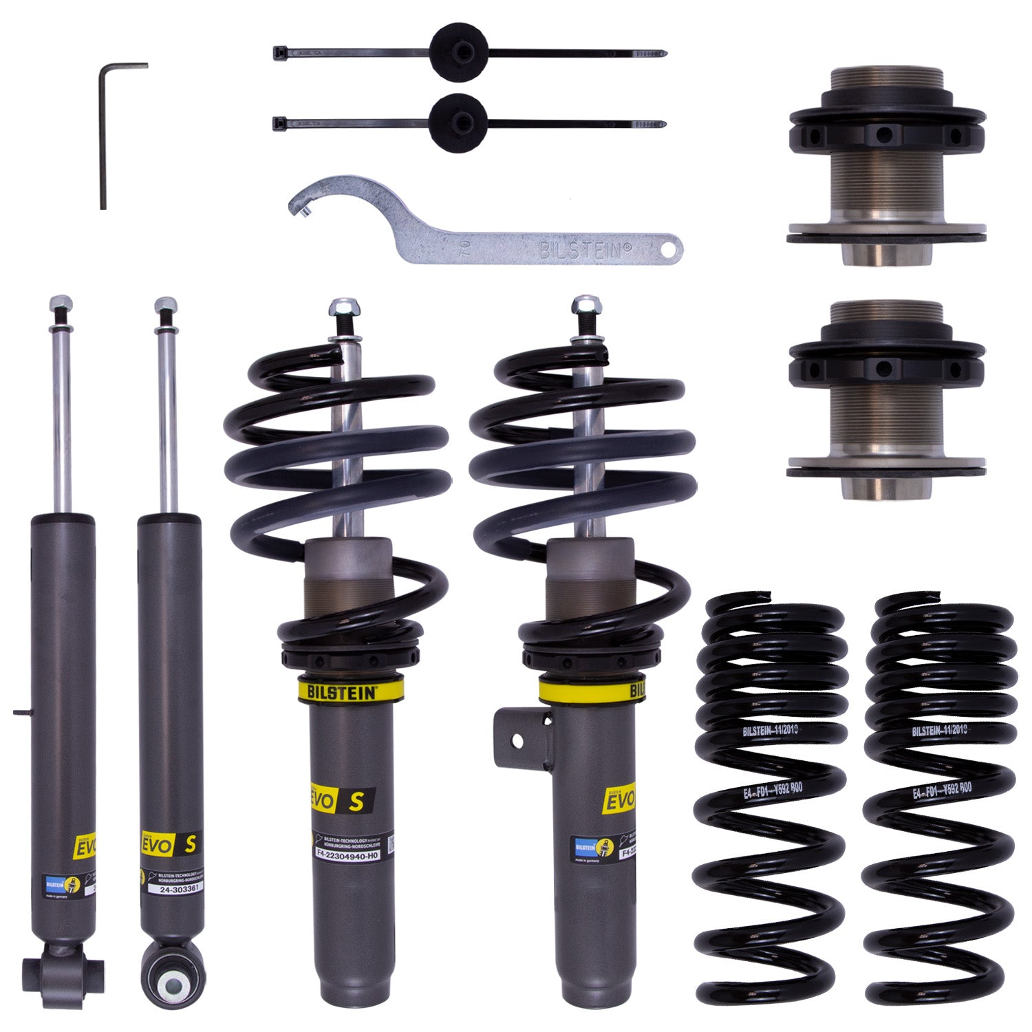 Bilstein 47-304932 Front and Rear EVO S Suspension Kit BMW 330i xDrive