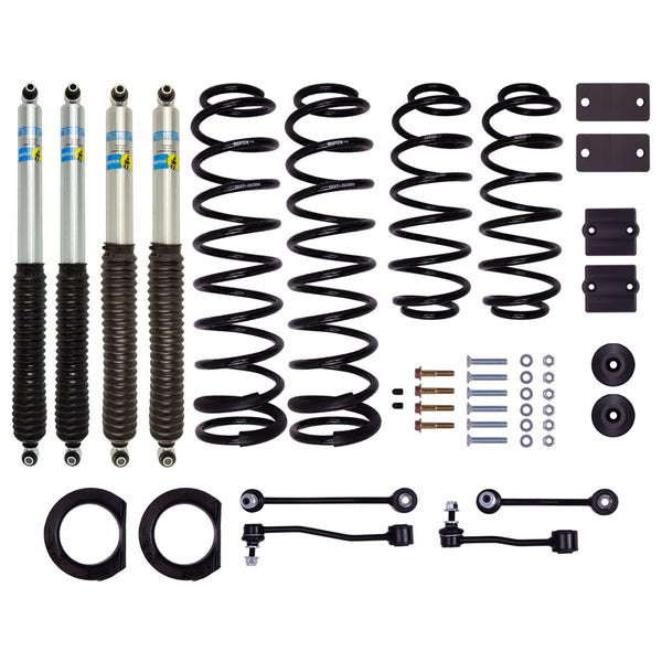 Bilstein 53-291431 Front and Rear Suspension Lift Kit B8 5100 Lift Kit Jeep Wrangler