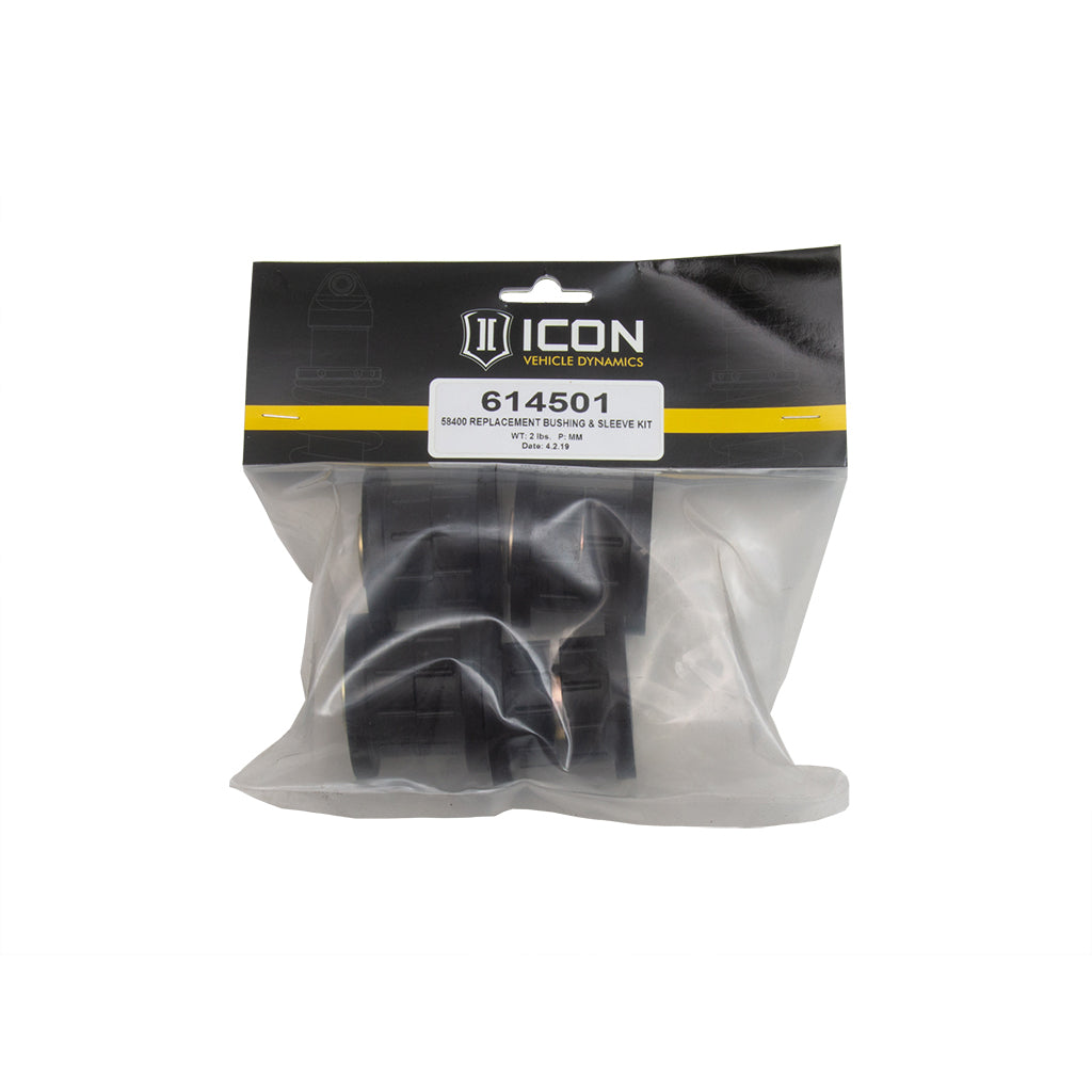 ICON 614501 UCA Replacement Bushing & Sleeve Kit for ICON 58400