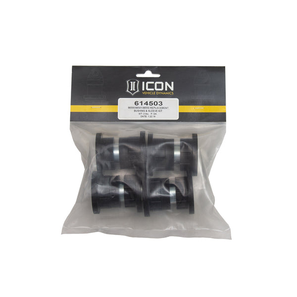 ICON 614503 UCA Replacement Bushing & Sleeve Kit for ICON 98500/98501/98550