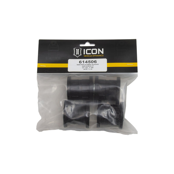ICON 614506 UCA Replacement Bushing & Sleeve Kit for ICON 58460