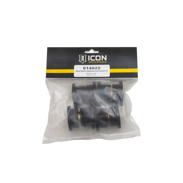ICON 614522 Upper Control Arm Replacement Bushing And Sleeve Kit for ICON 78550/78550DJ