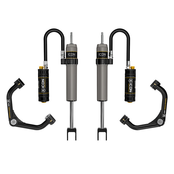 ICON 78725 GM 2500/3500 HD 0-2" Lift 2.5 VS w/CDCV Shock System Tubular UCA