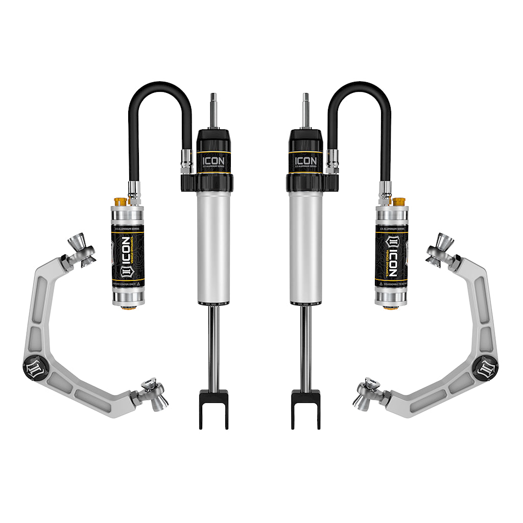 ICON 78735 GM 2500/3500 HD 0-2" Lift 2.5 VS Shock System/CDCV Billet UCA